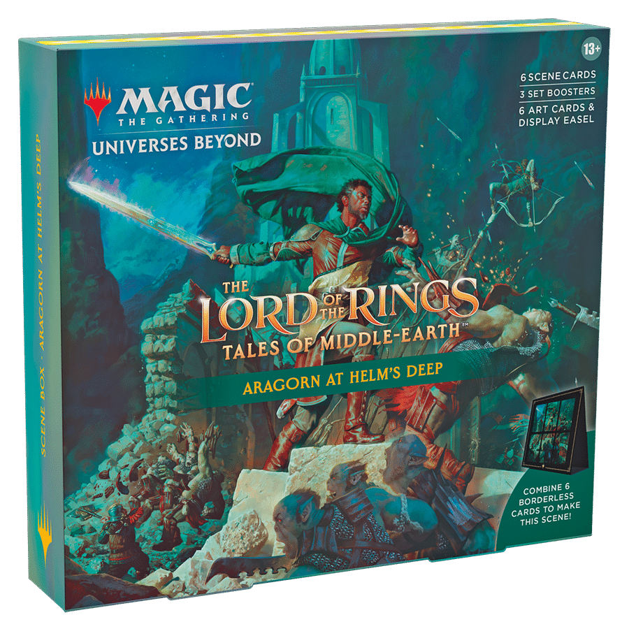 The Lord of the Rings: Tales of Middle-Earth Special Edition Aragorn at Helm's Deep Scene Box image 0